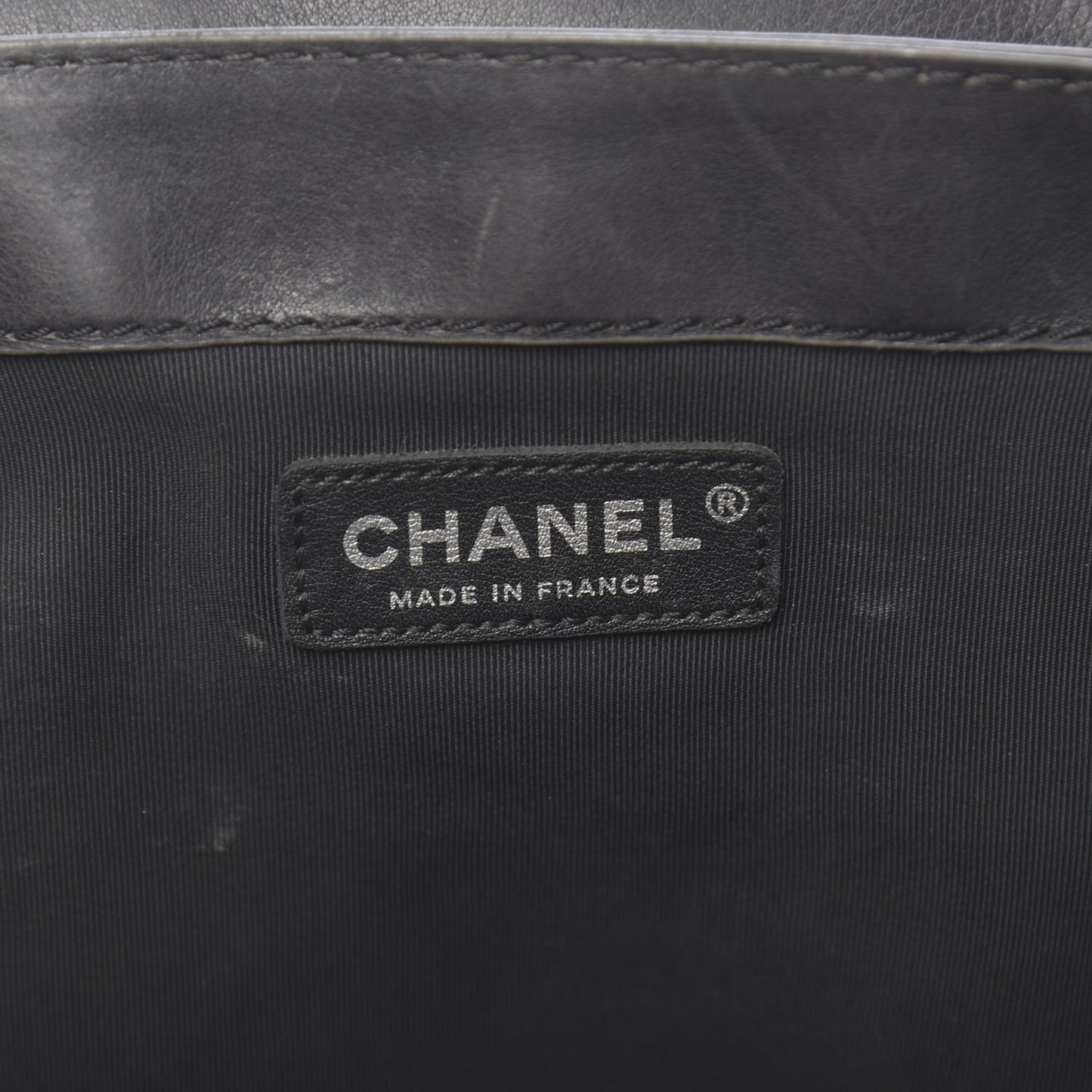 Calfskin Large Boy Reverso Flap Black