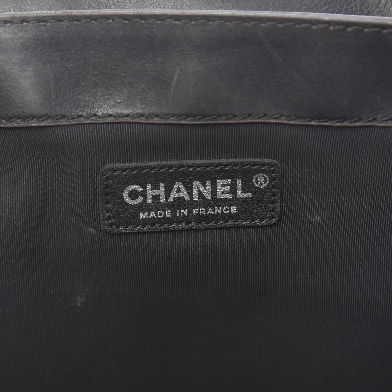 Chanel Calfskin Large Boy Reverso Flap Black 6 of 14