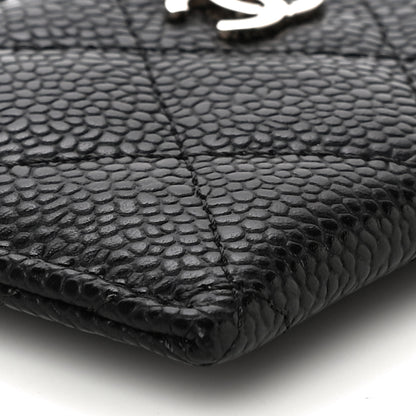 Chanel Caviar Quilted Card Holder Black 9 of 11