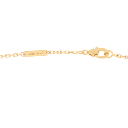 Van Cleef & Arpels 18K Yellow Gold Black Onyx Magic Alhambra Pendant Necklace 6 of 9