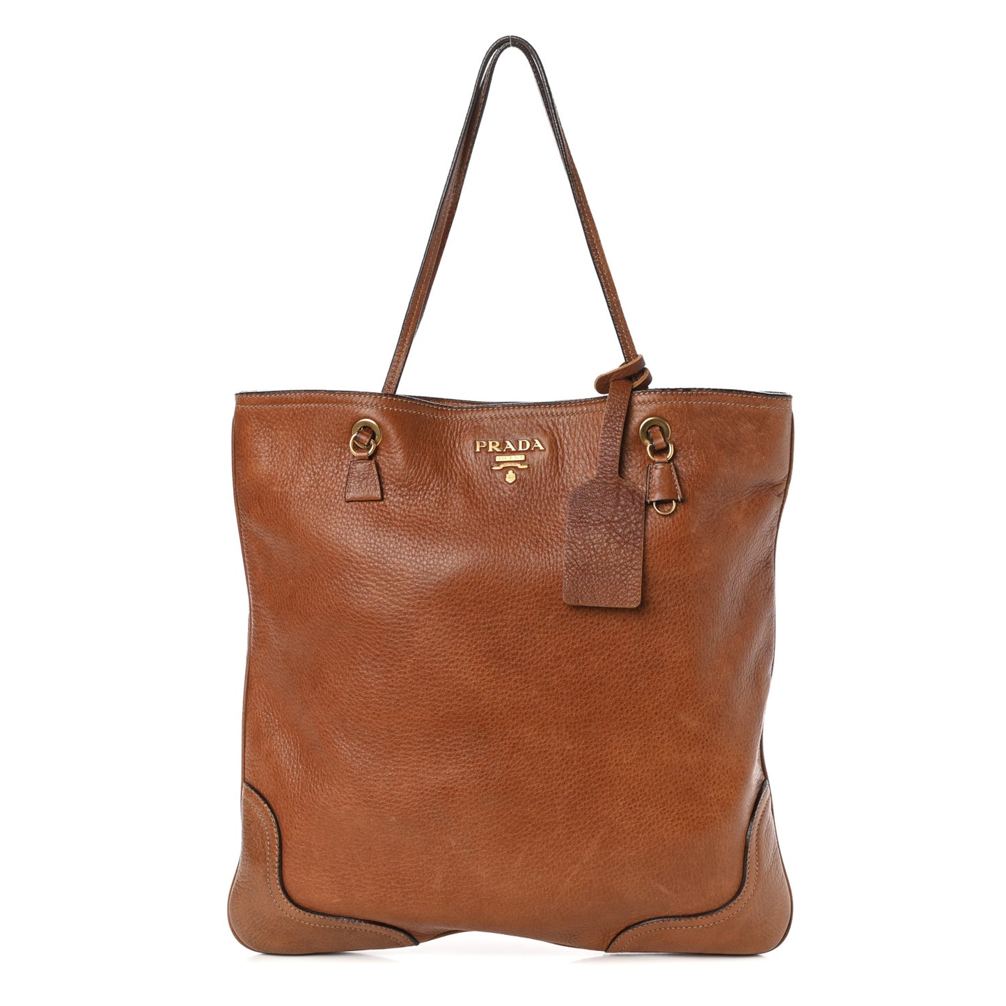 Cervo Antik Shopping Tote Cammello
