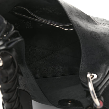 Louis Vuitton Mahina Carmel Hobo Black 5 of 8