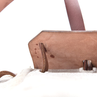 Hermes Toile Vache Calfskin Herbag 30 PM Natural 14 of 18