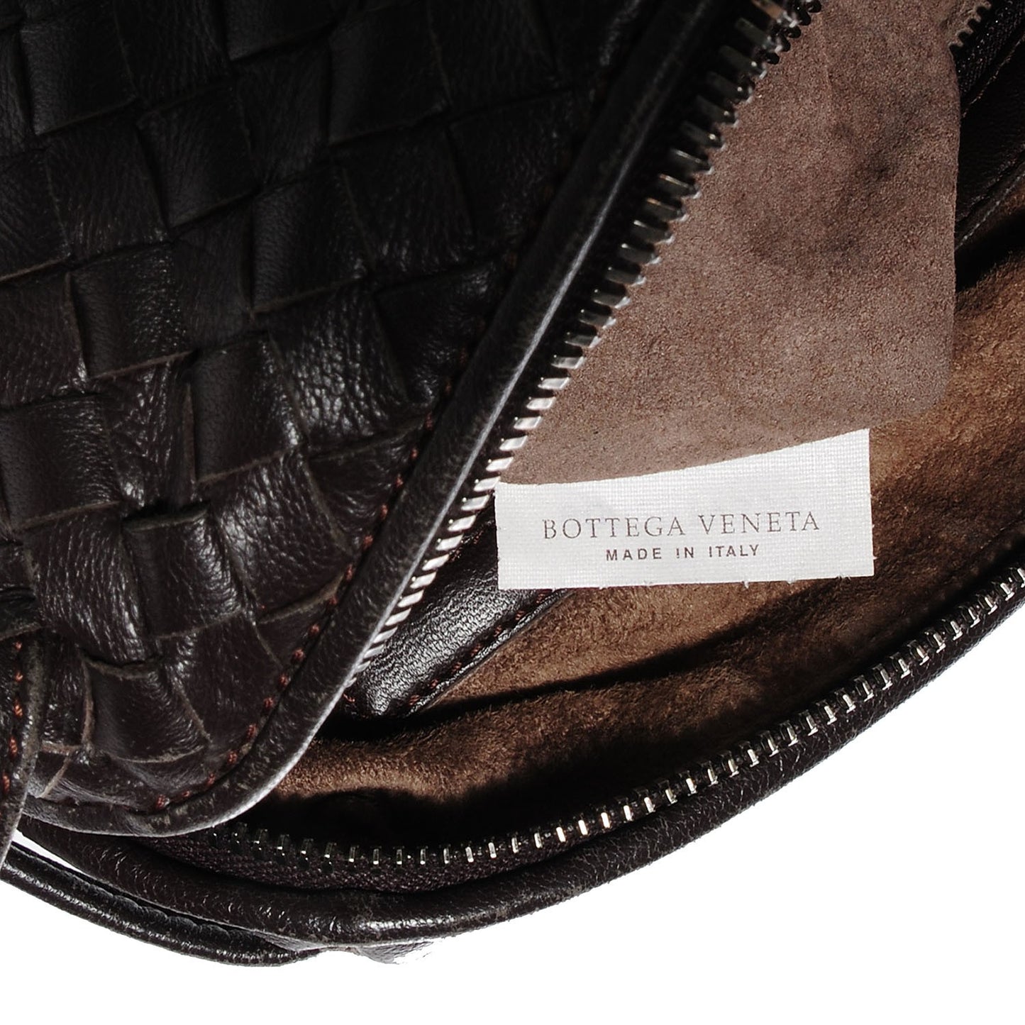 Nappa Intrecciato Crossbody Pillow Ebano