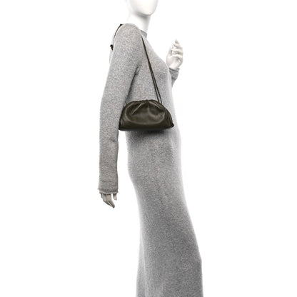 Bottega Veneta Butter Calfskin The Mini Pouch Kaki Fondente 2 of 11