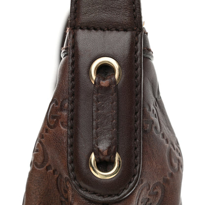Gucci Guccissima Large Princy Hobo Dark Brown 10 of 13