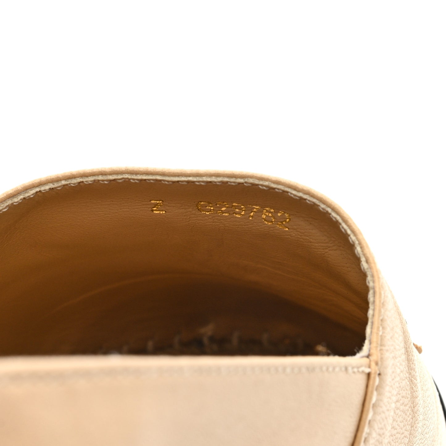 Lambskin CC Espadrilles 37 Beige Black