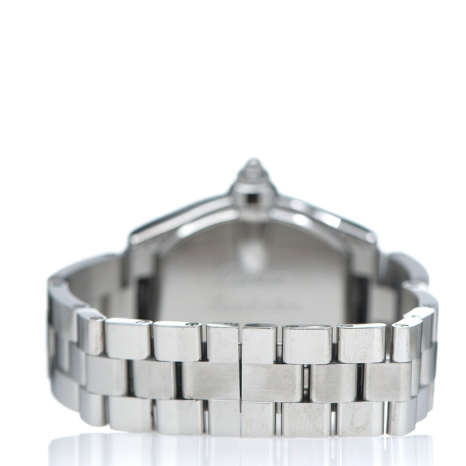Cartier Stainless Steel 31mm Roadster Quartz Watch Pink 3 of 4
