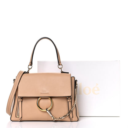 Chloe Calfskin Small Faye Day Shoulder Bag Blush Nude 7 of 12