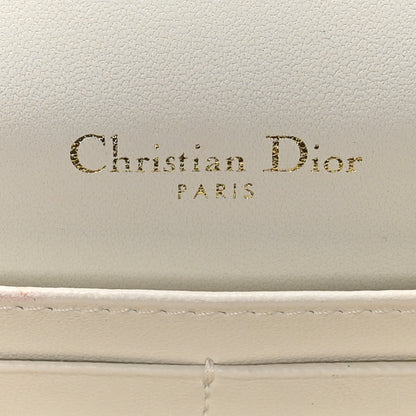 Christian Dior Lambskin Chain Lady Dior Chain Pouch Latte 6 of 11