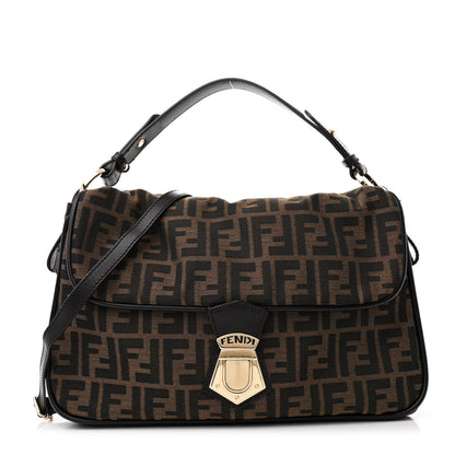 Fendi Zucca Fly Shoulder Bag Tobacco 1 of 10