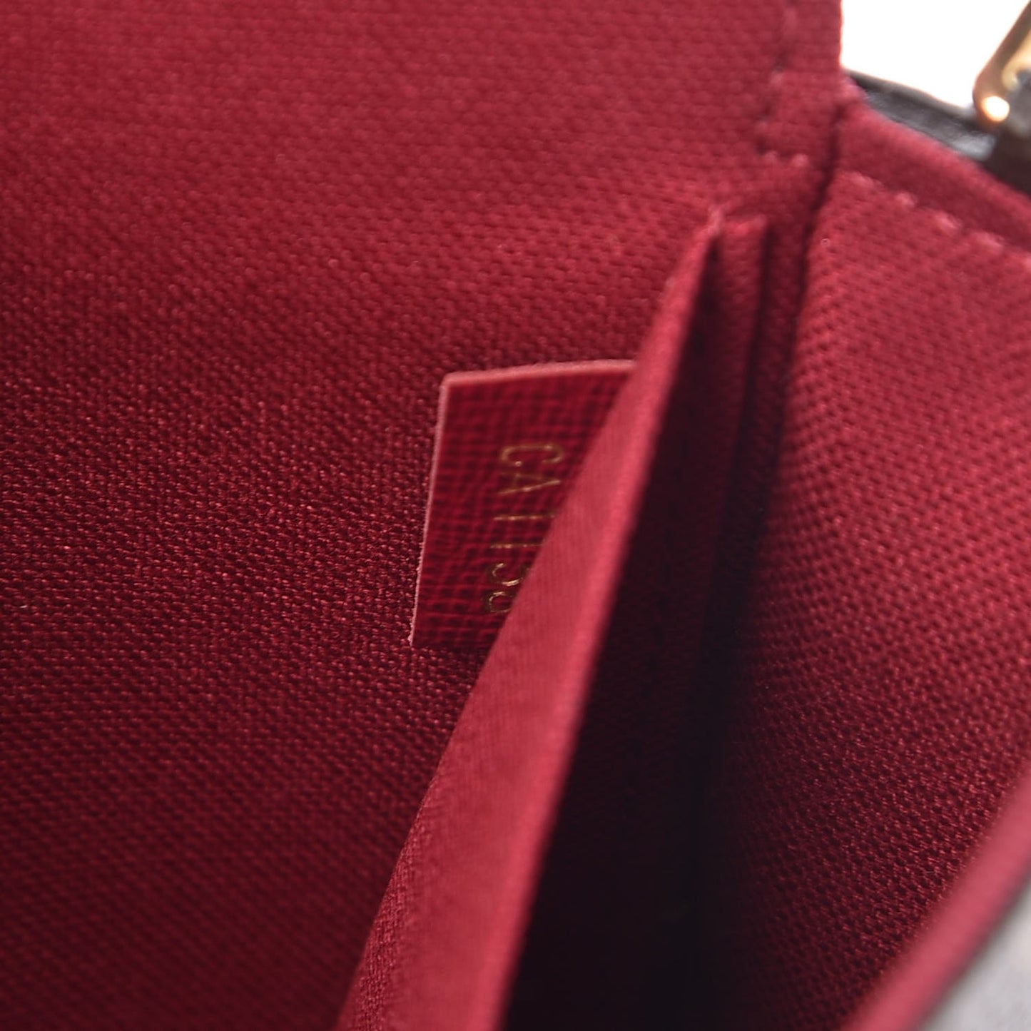 Monogram Pochette Felicie Chain Wallet Fuchsia