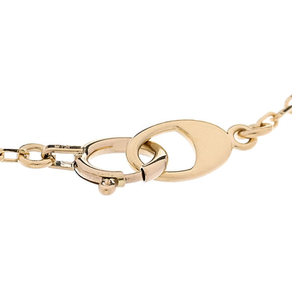 Mikimoto 18K Yellow Gold Diamond Akoya Cultured Pearl 4.5-5mm Clover Charm Bracelet 3 of 6
