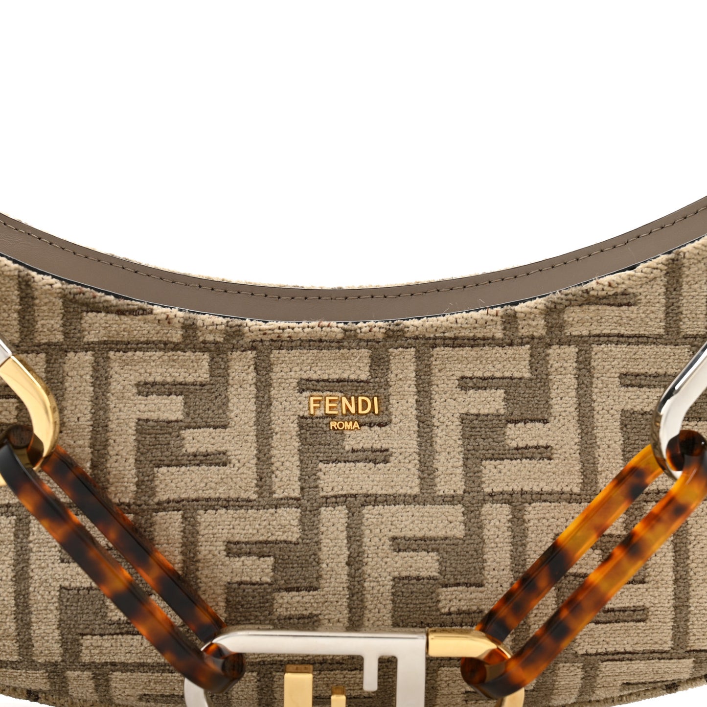Chenille Vitello King Plexiglass FF O'Lock Swing Tortora Nuvola