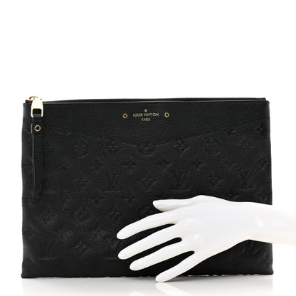 Louis Vuitton Empreinte Daily Pouch Black 2 of 7