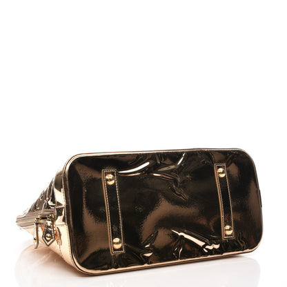 Louis Vuitton Monogram Miroir Alma MM Gold 4 of 9