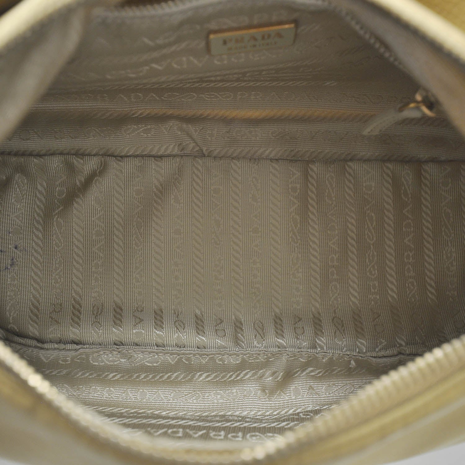 Prada Tessuto Nylon Leather Small Shoulder Bag 7 of 9