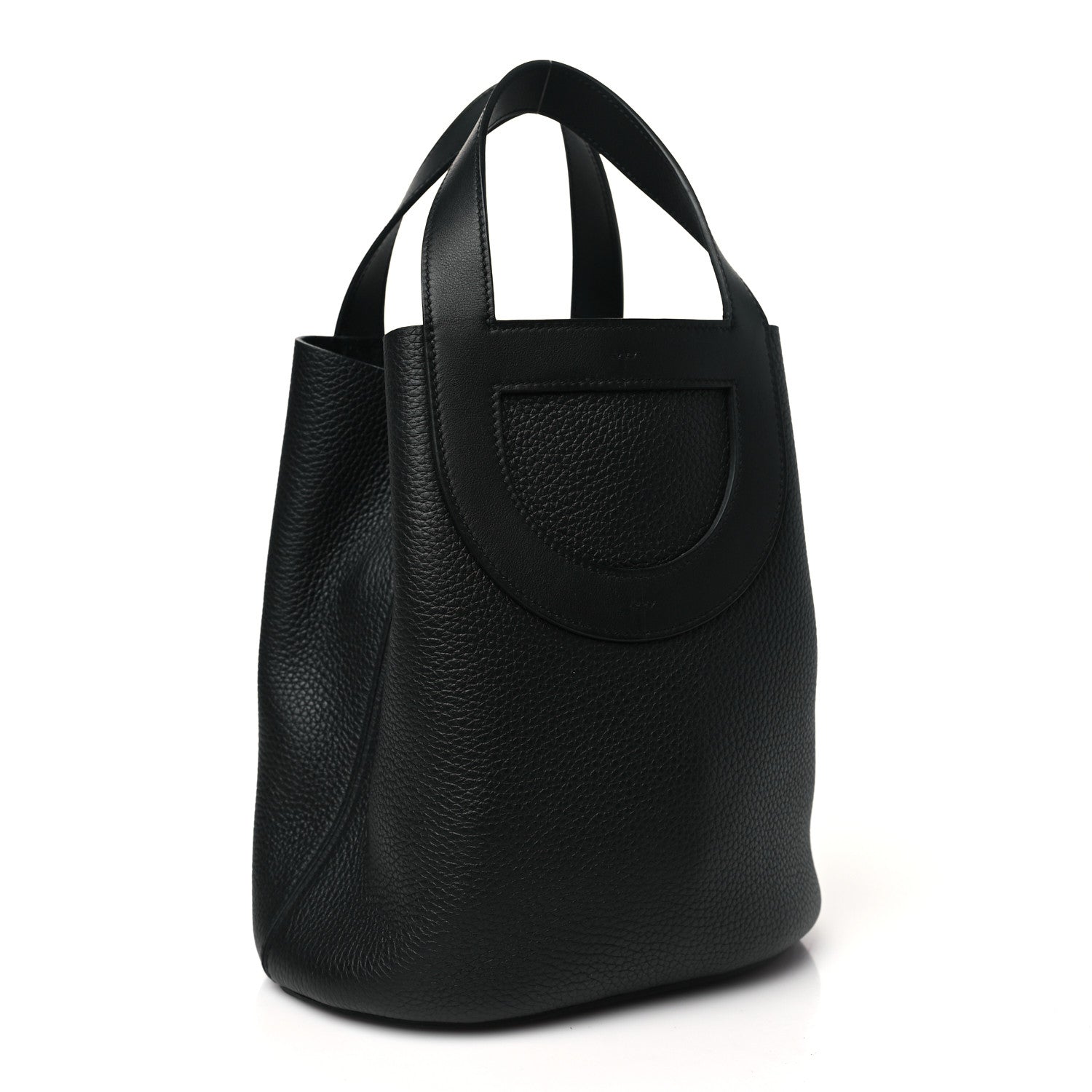 Hermes Taurillon Clemence Swift In-The-Loop 23 Bag Black 3 of 10