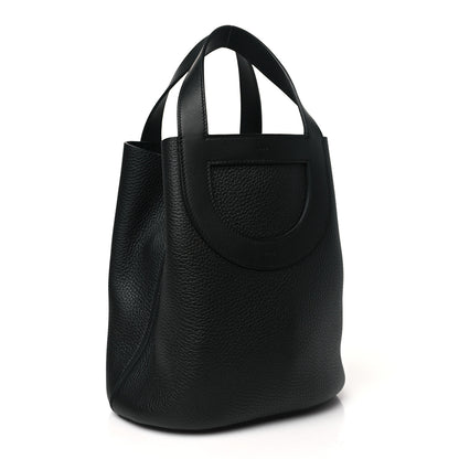 Hermes Taurillon Clemence Swift In-The-Loop 23 Bag Black 3 of 10