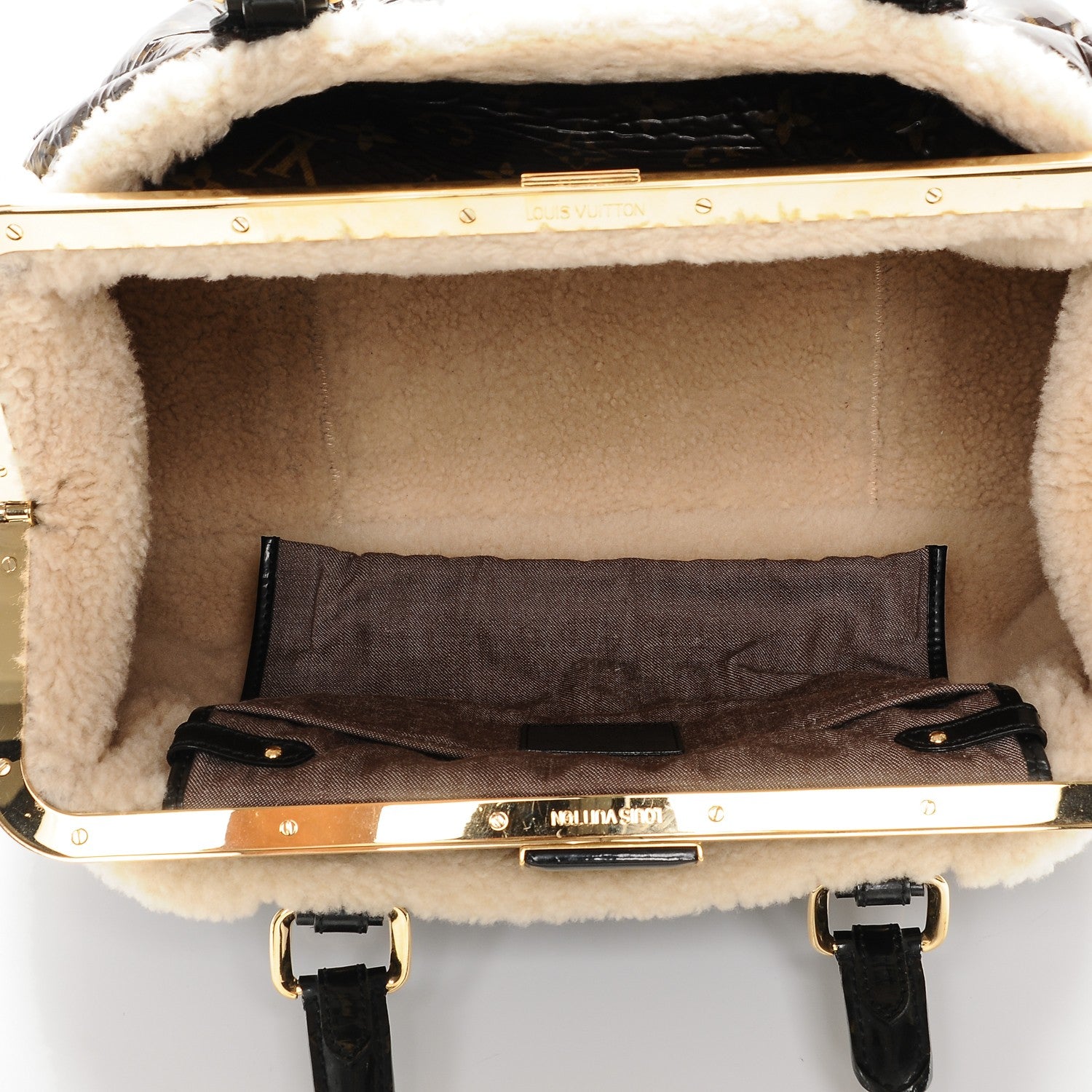 Louis Vuitton Monogram Shearling Sac Storm 5 of 7