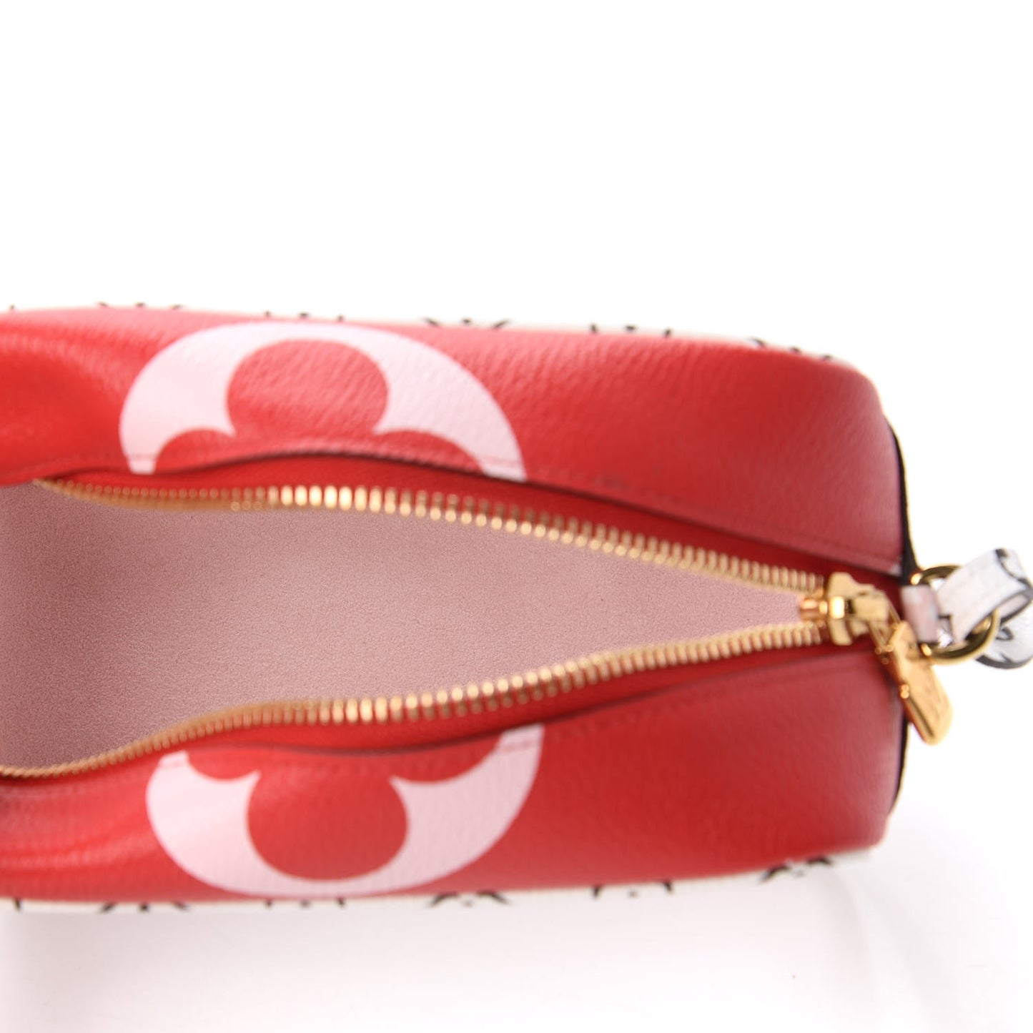 Monogram Giant Beach Pouch Rouge