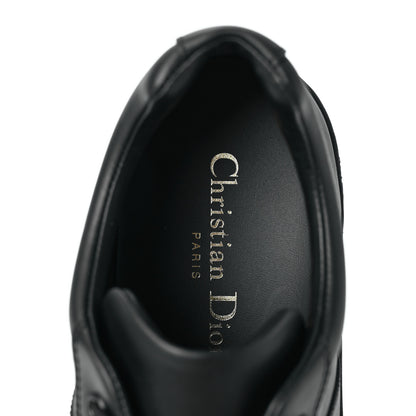 Christian Dior Calfskin Suede Logo Sneakers 38.5 Black 7 of 7