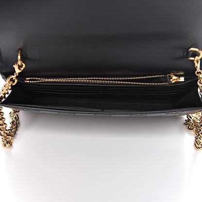 Gucci Guccissima Icon Chain Wallet Black 5 of 10