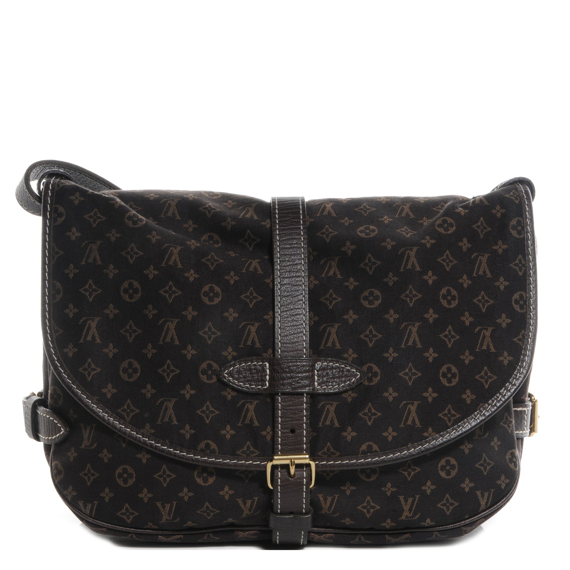 Louis Vuitton Monogram Mini Lin Saumur Ebene 1 of 8