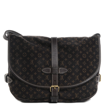 Louis Vuitton Monogram Mini Lin Saumur Ebene 1 of 8