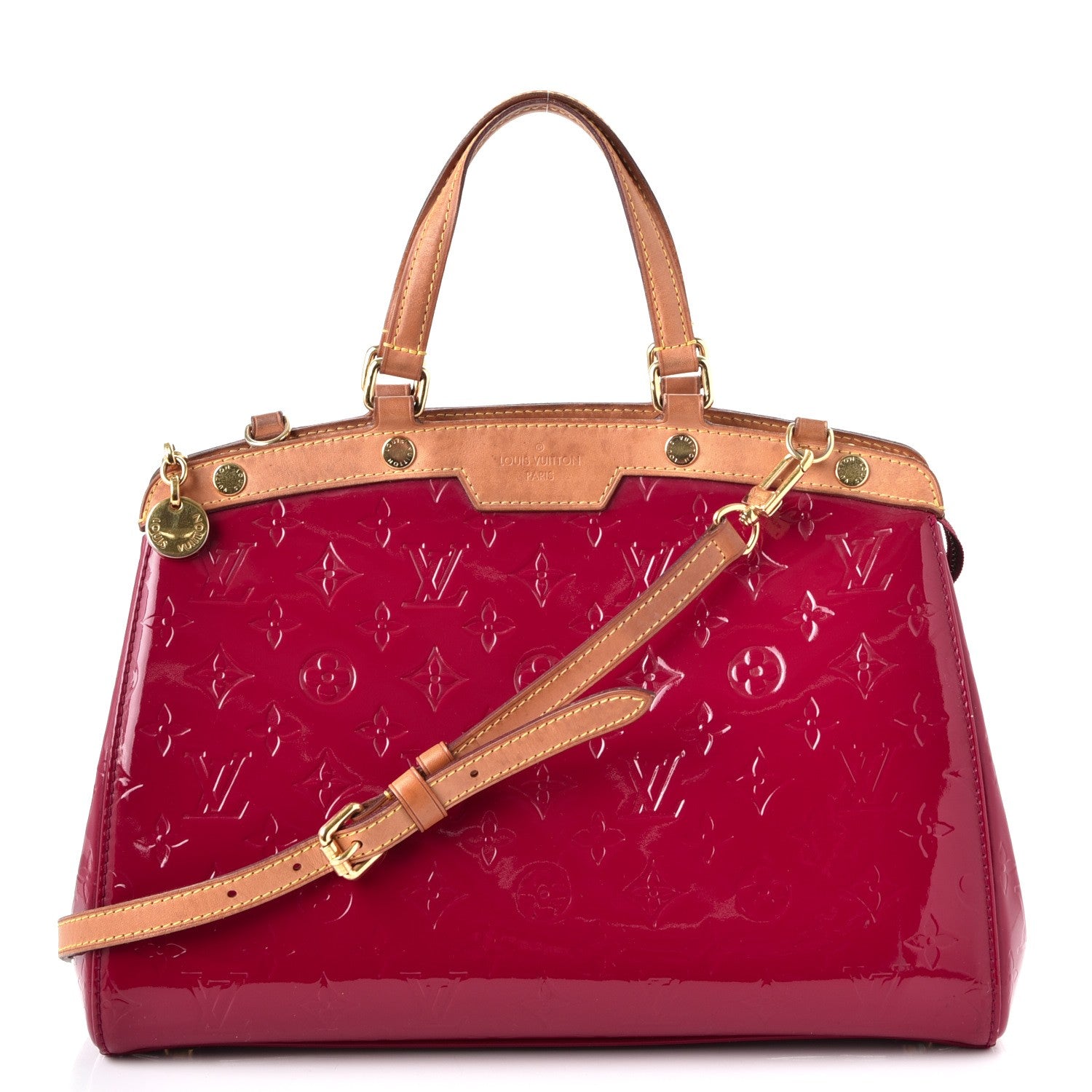 Louis Vuitton Vernis Brea MM Rose Indien 1 of 14