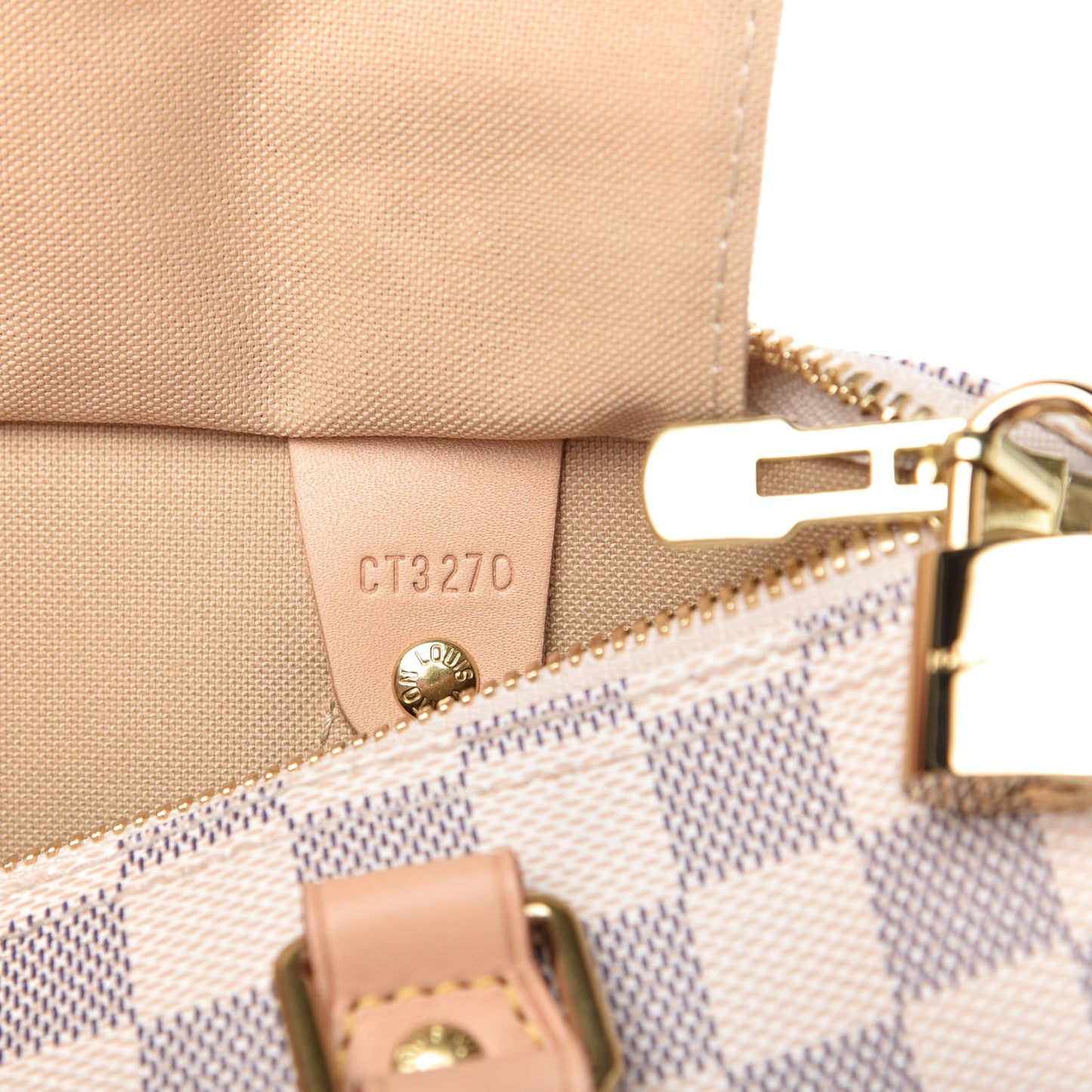 Damier Azur Speedy Bandouliere 25