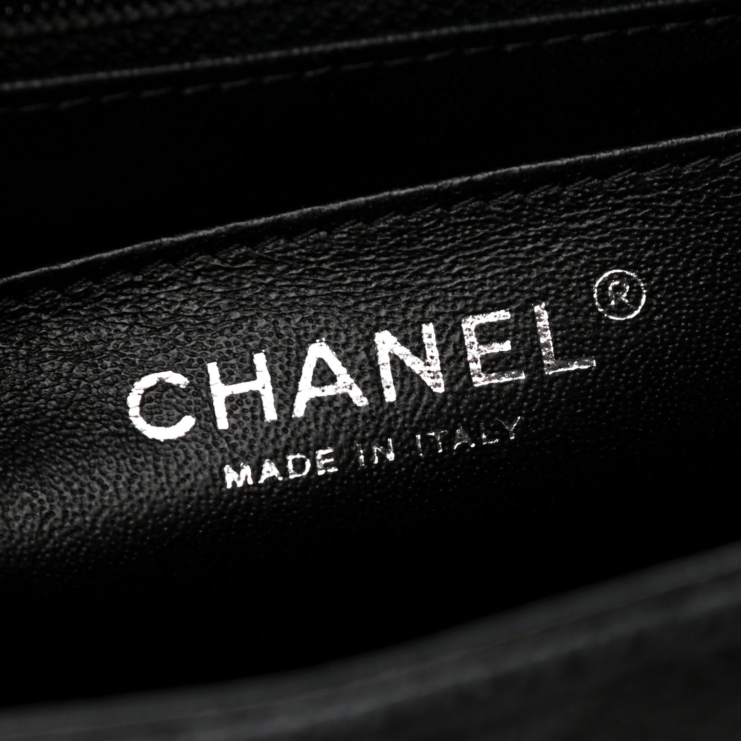 Caviar Quilted Jumbo Single Flap Black