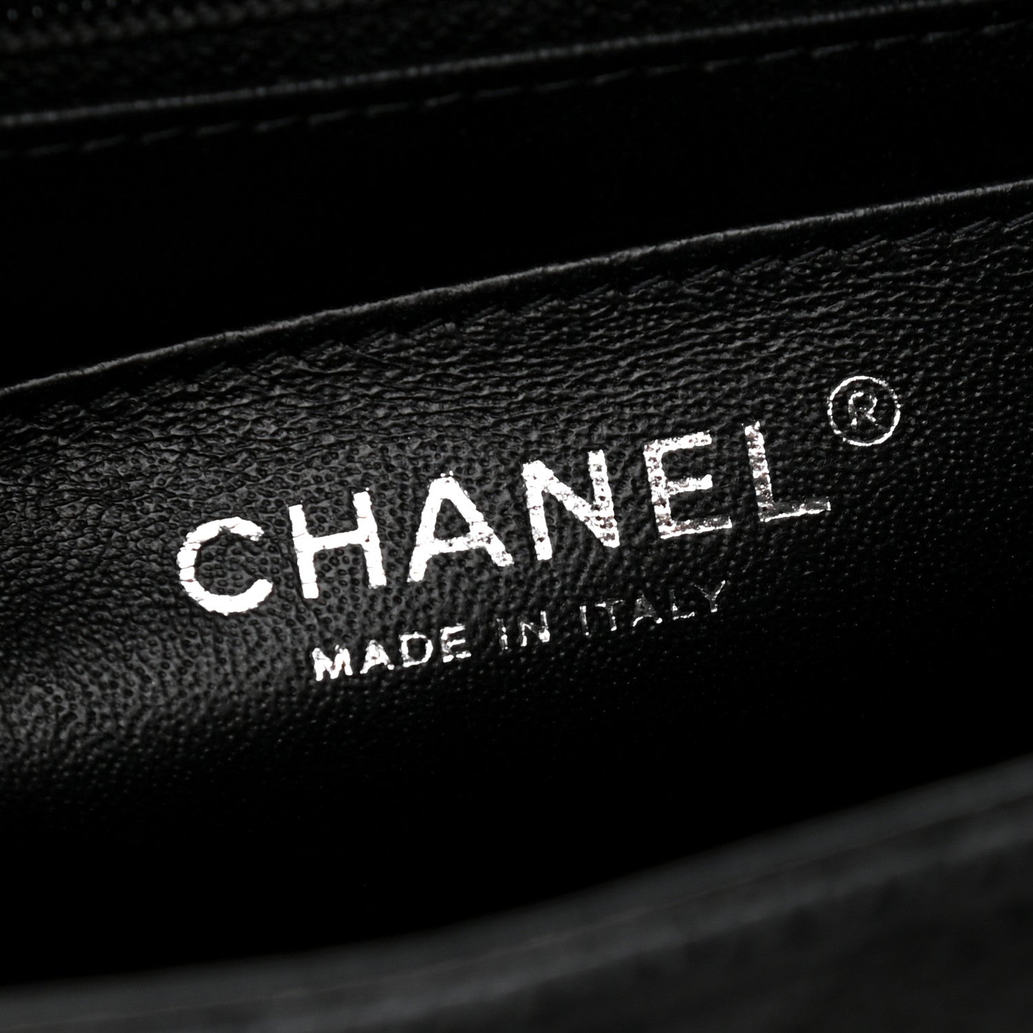 Chanel Caviar Quilted Jumbo Single Flap Black 6 of 11