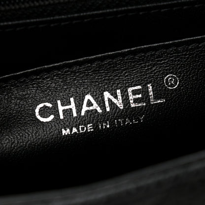 Chanel Caviar Quilted Jumbo Single Flap Black 6 of 11