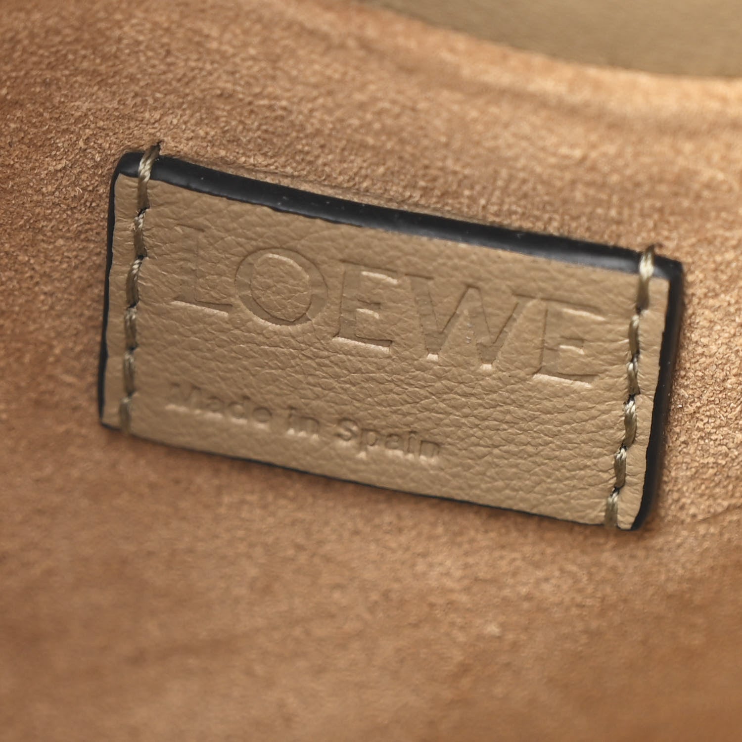 Loewe Calfskin Mini Flamenco Knot Clutch Clay Green 6 of 10