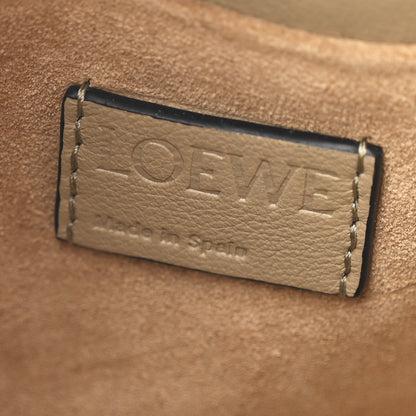 Loewe Calfskin Mini Flamenco Knot Clutch Clay Green 6 of 10
