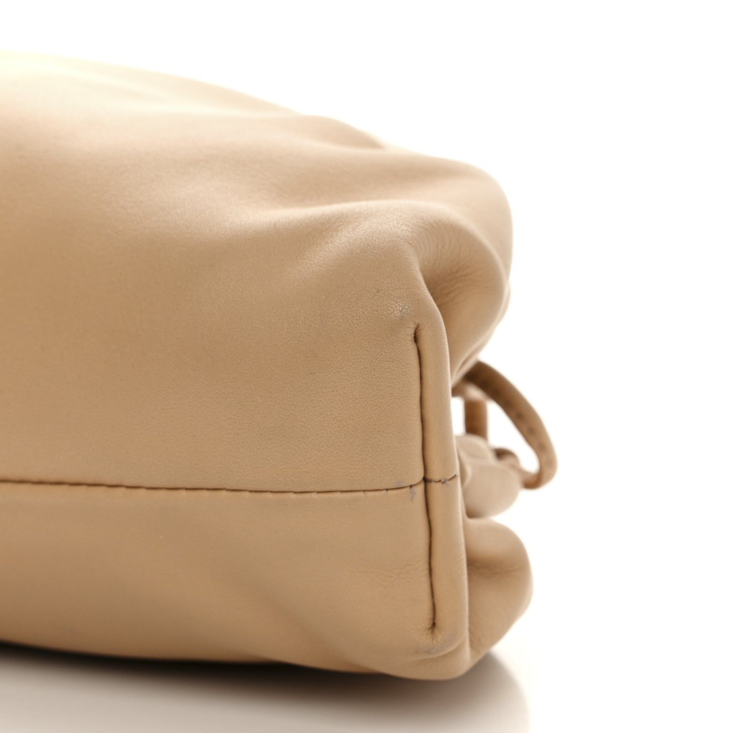 Butter Calfskin The Mini Pouch Porridge
