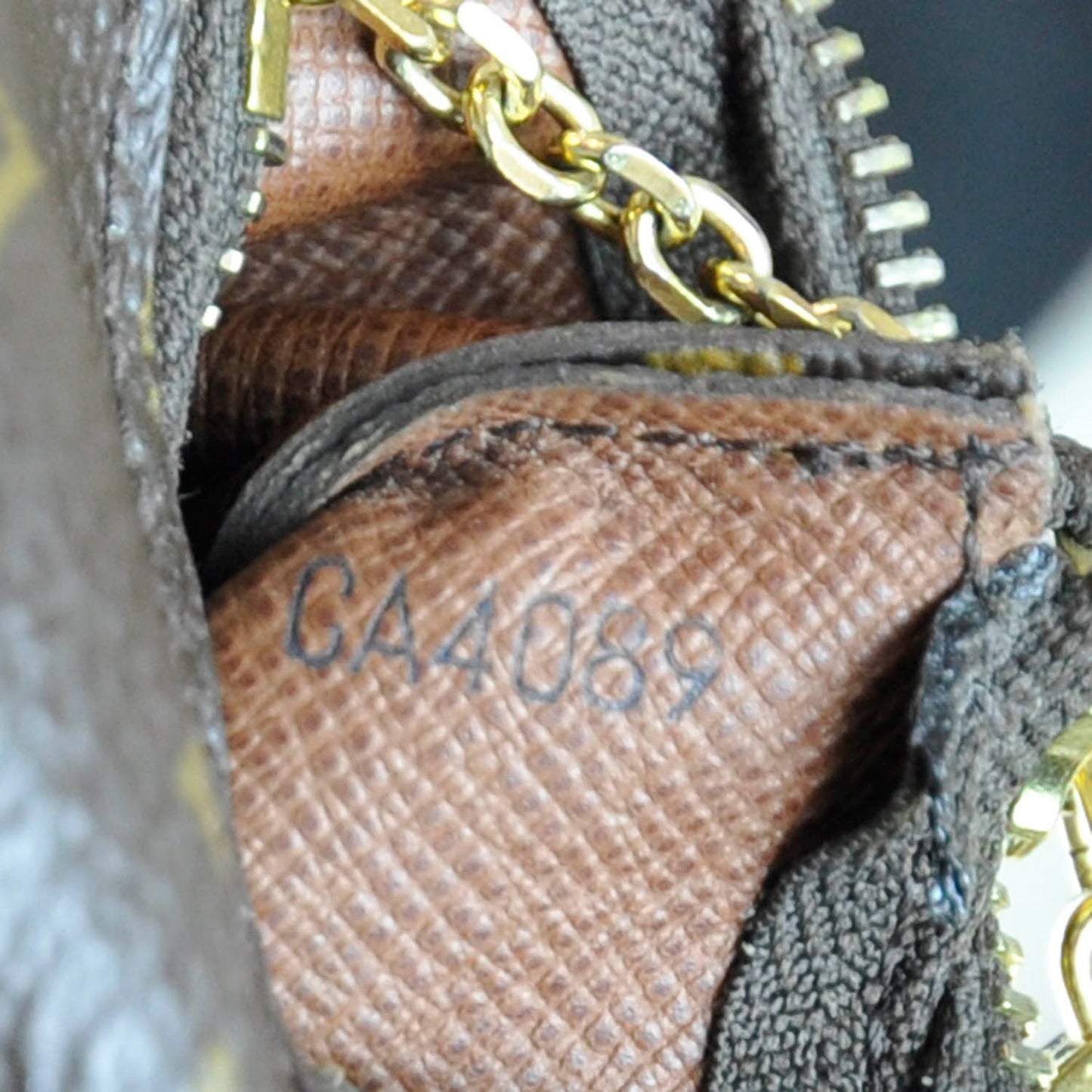 Monogram Key Pouch