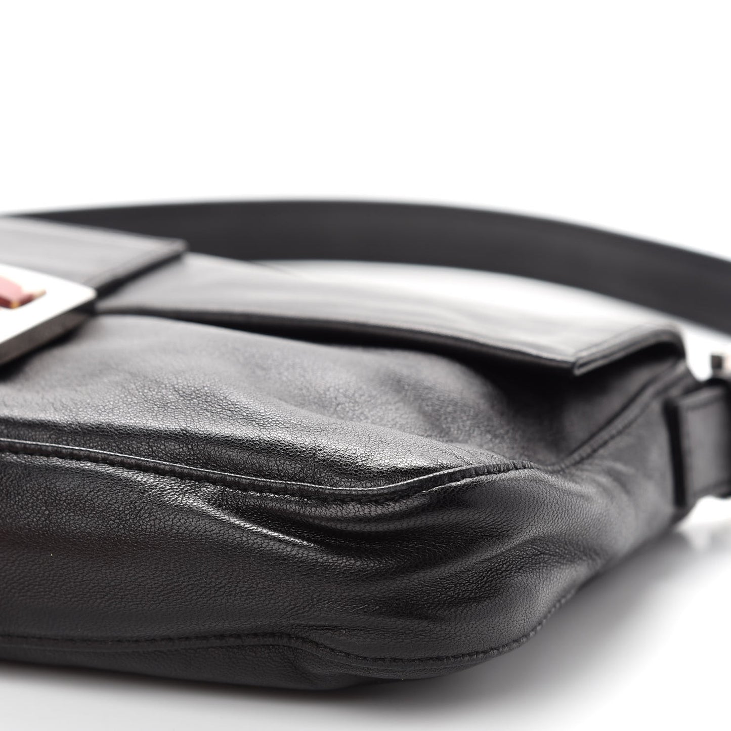 Lambskin Baguette Black