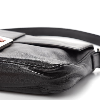 Fendi Lambskin Baguette Black 8 of 8