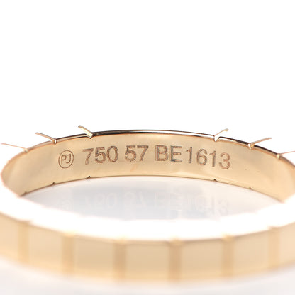Cartier 18K Yellow Gold 3mm Lanieres Ring 57 8 4 of 4