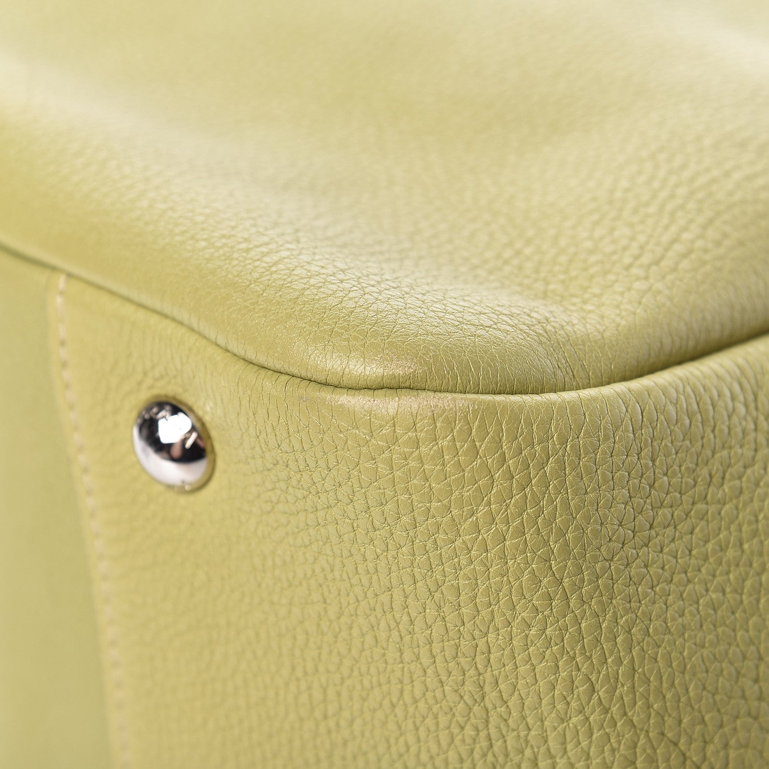 Prada Vitello Daino Satchel Cedro 11 of 15