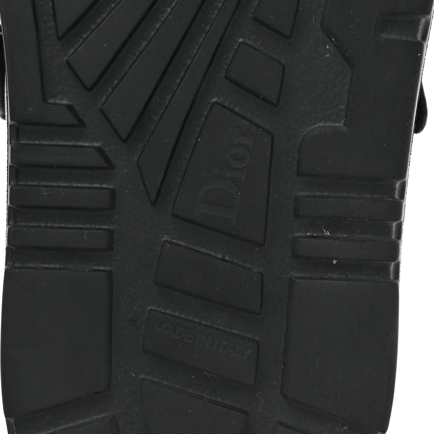 Lambskin Dioract 10mm Slide Sandals 40 Black