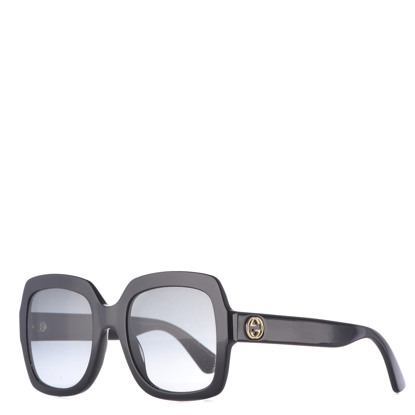 Oversize Square GG 0036S Sunglasses Black