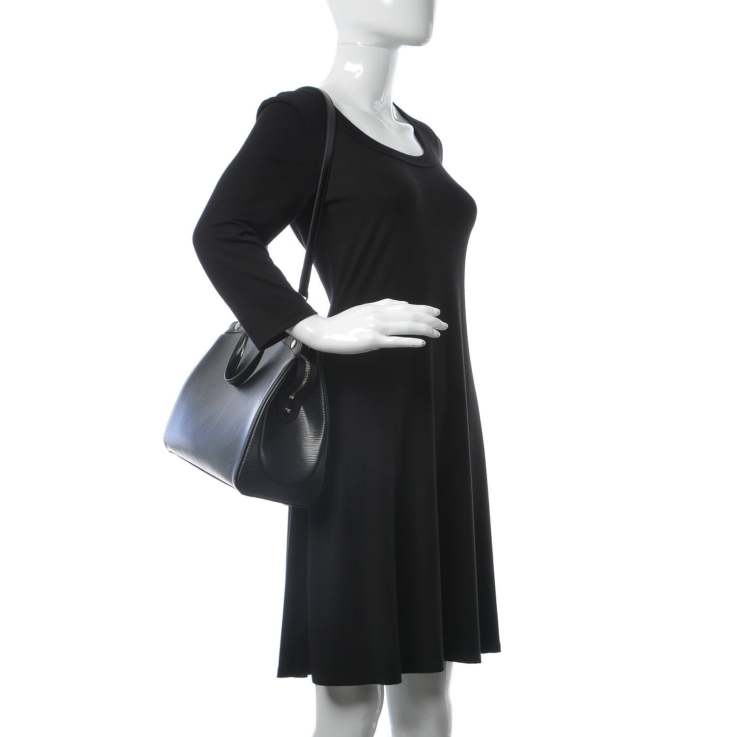 Louis Vuitton Epi Brea MM Black 3 of 18