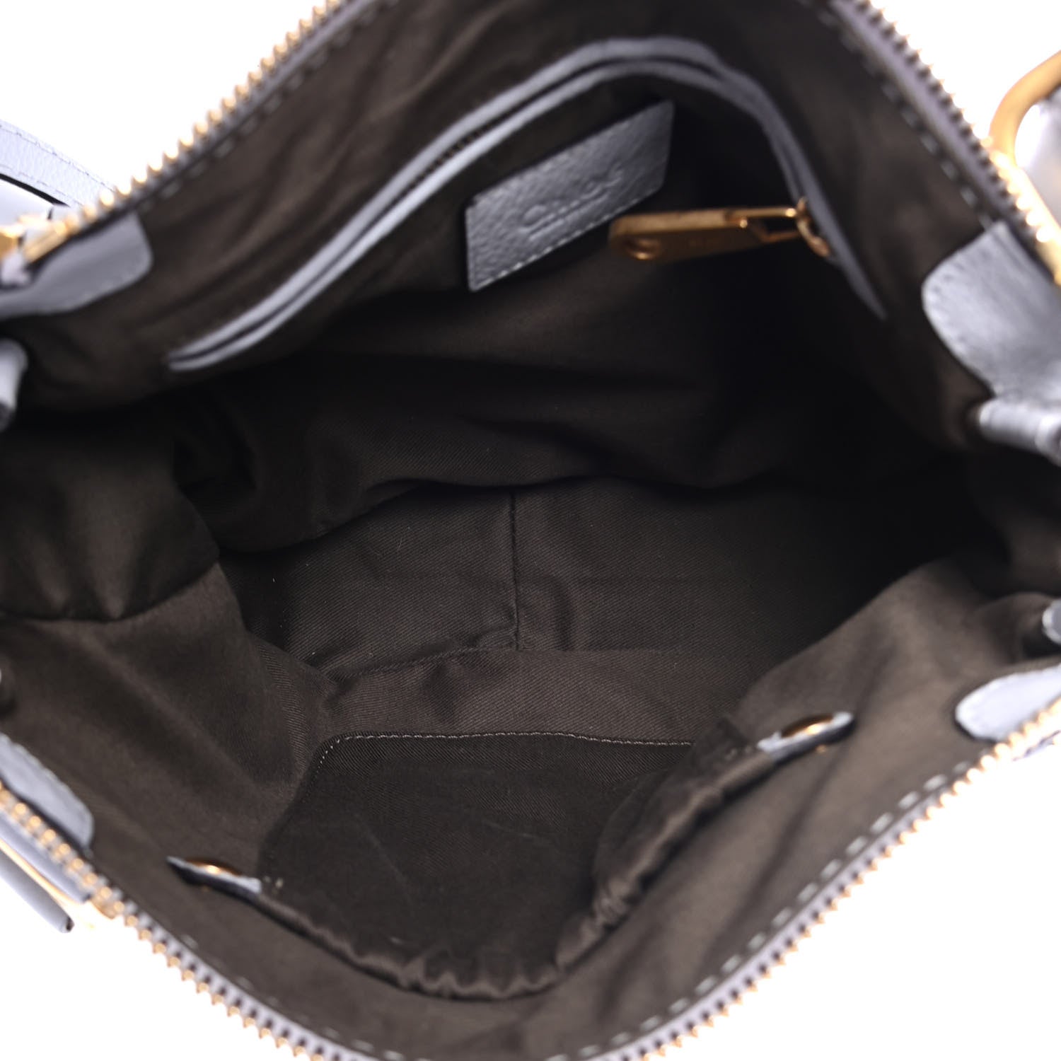 Chloe Calfskin Small Marcie Satchel Airy Grey 4 of 4
