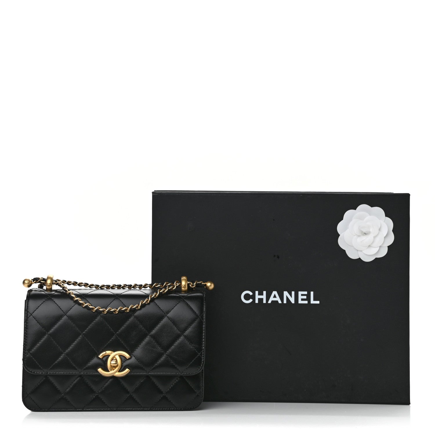 Chanel Calfskin Quilted Perfect Fit Flap Black 11 of 11