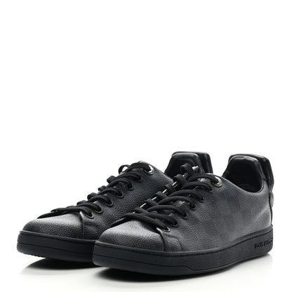 Louis Vuitton Damier Cobalt Mens Frontrow Sneakers 5 3 of 8