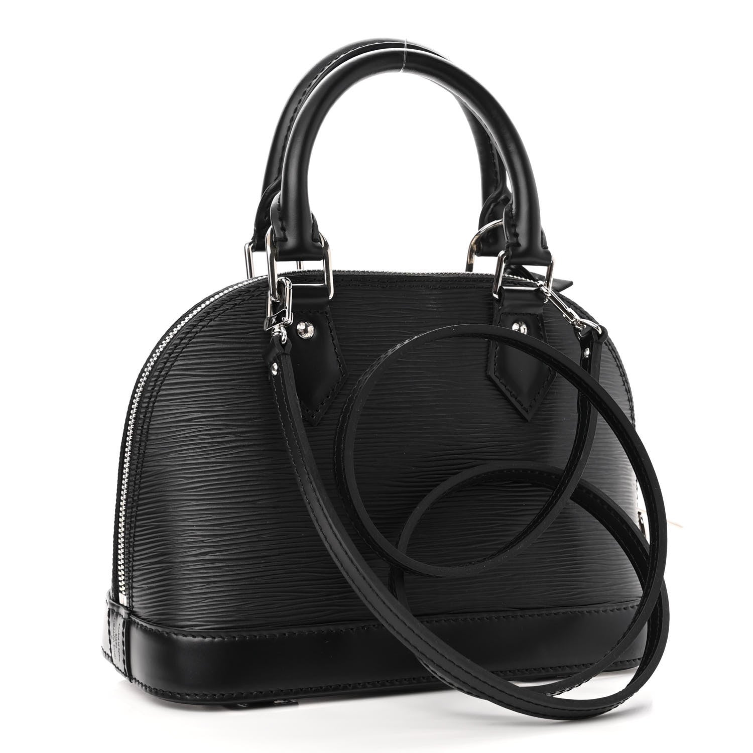 Louis Vuitton Epi Alma BB Black 3 of 9