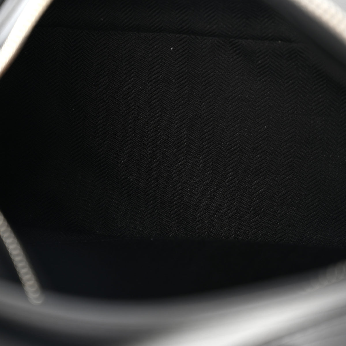 Loewe Shiny Calfskin Small Puzzle Biker Bag Black 5 of 9